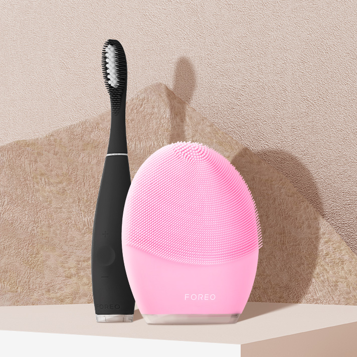 Щетки для очистки лица LUNA & Электрические зубные щетки ISSA | FOREO