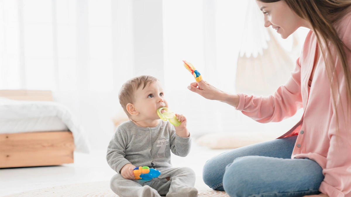 home remedies for teething baby