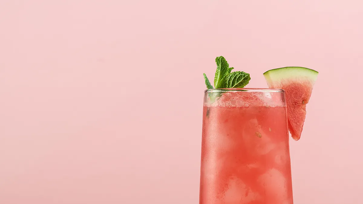 Watermellon mocktail for summer hydration