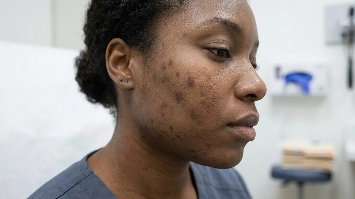 post-inflammatory hyperpigmentation (PIH)