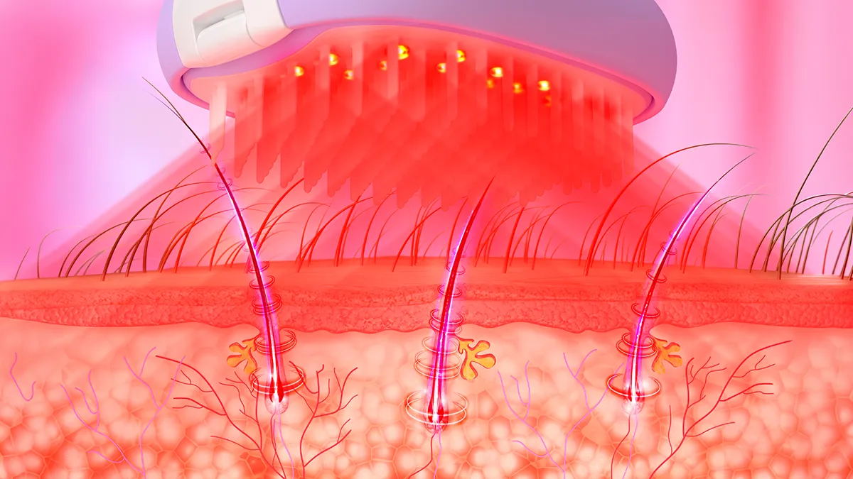 red light scalp therapy FLIP LED