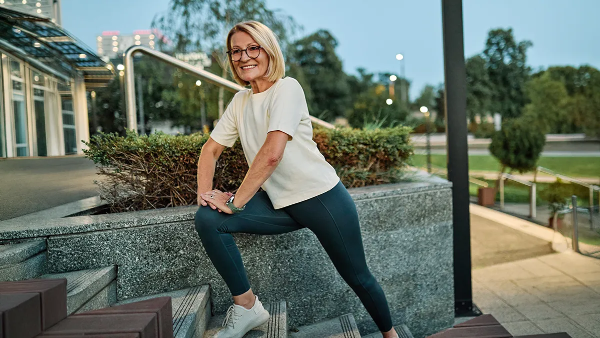 postmenopausal excercise to feel good