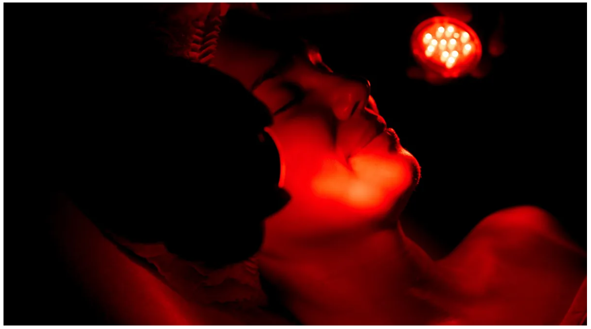 luz led roja