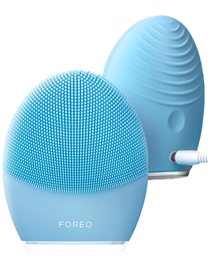 新品未使用品　FOREO LUNA3 美顔器　水色　フォレオ　ルナ3 混合肌用 訳アリ☆新品☆FOREO LUNA 3 フォレオ センシティブスキン 敏感肌用