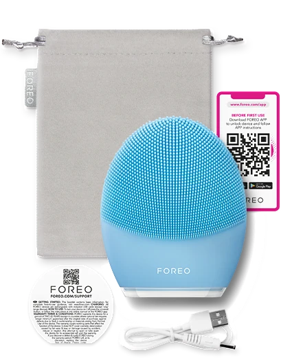 【美品】FOREO LUNA 3 FOREO Luna 3 Szczoteczka do twarzy&anti-aging Skóra wrażliwa