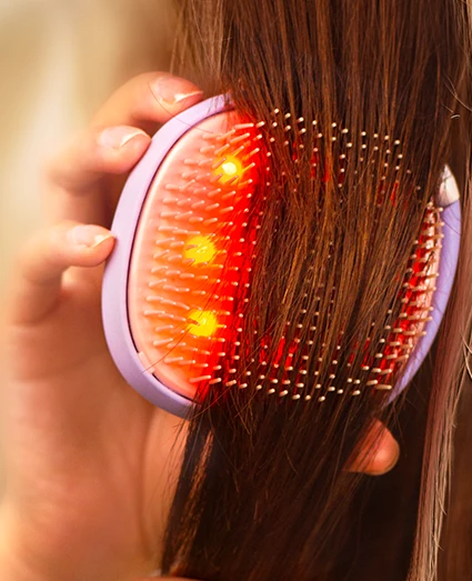 FLIP™ play advanced LED light hairbrush display picture 1