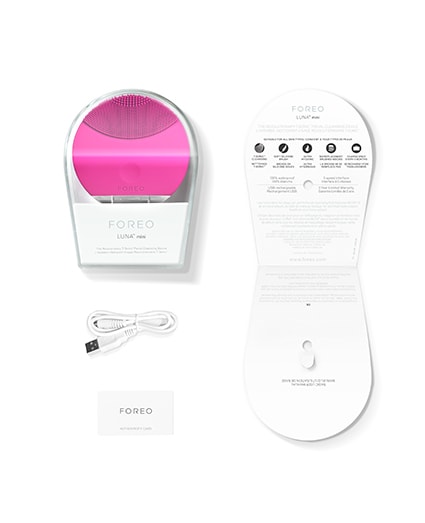 Luna mini Magenta packaging