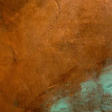 Oxidized copper surface