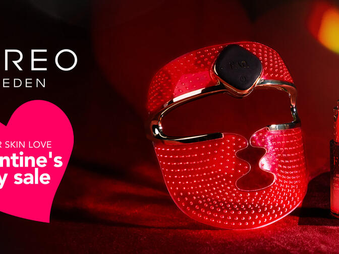 FOREO Valentine's Day sale with big discounts, use code MYLOVE
