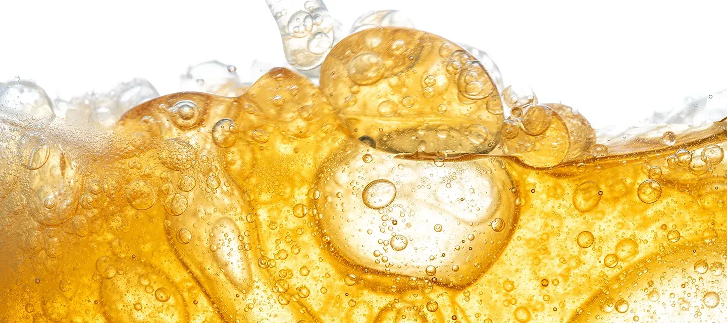 Disolved fat in liquid