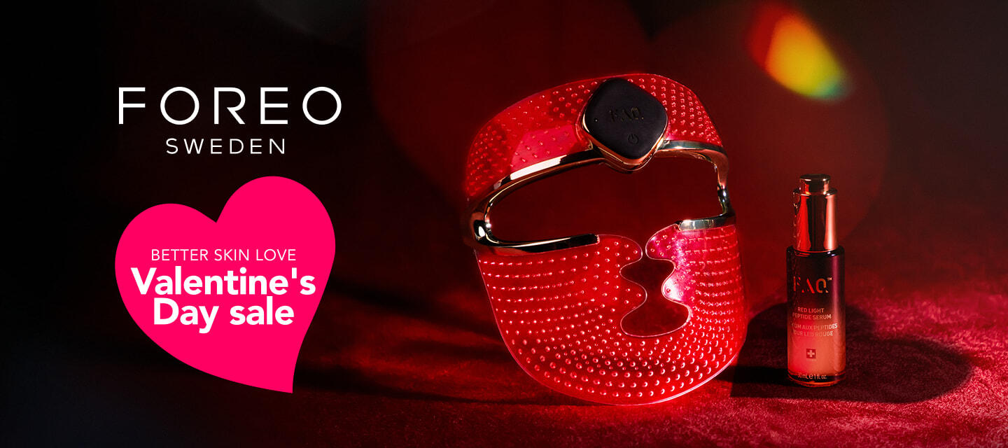 FOREO Valentine's Day sale with big discounts, use code MYLOVE