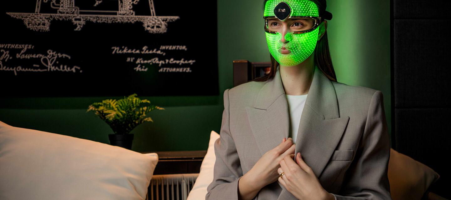 luz led verde