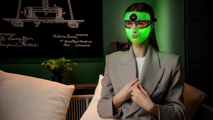 luz led verde