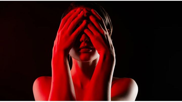 luz led roja