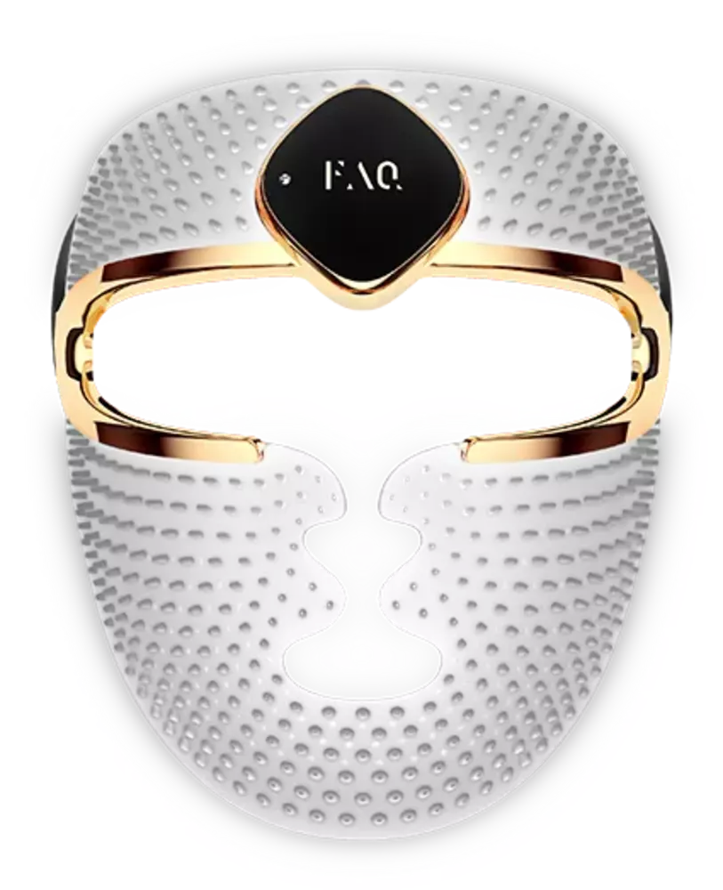 Side view of FAQ™ 202 LED Face Mask