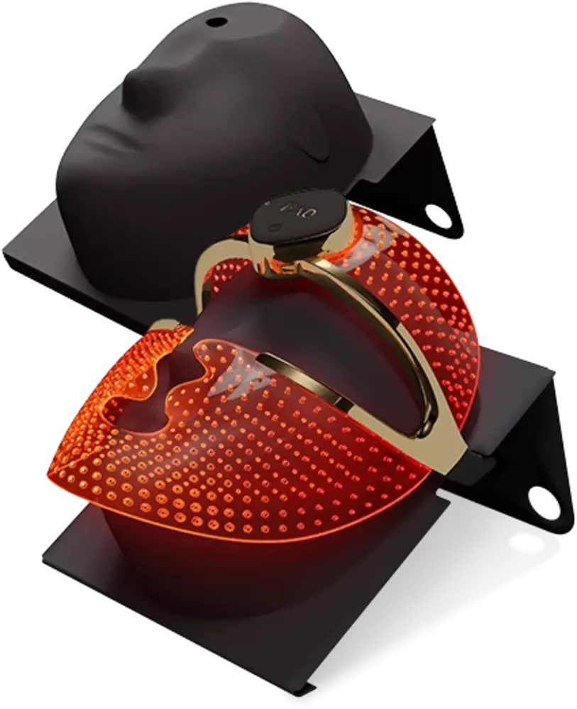 Side view of FAQ™ 202 LED Face Mask