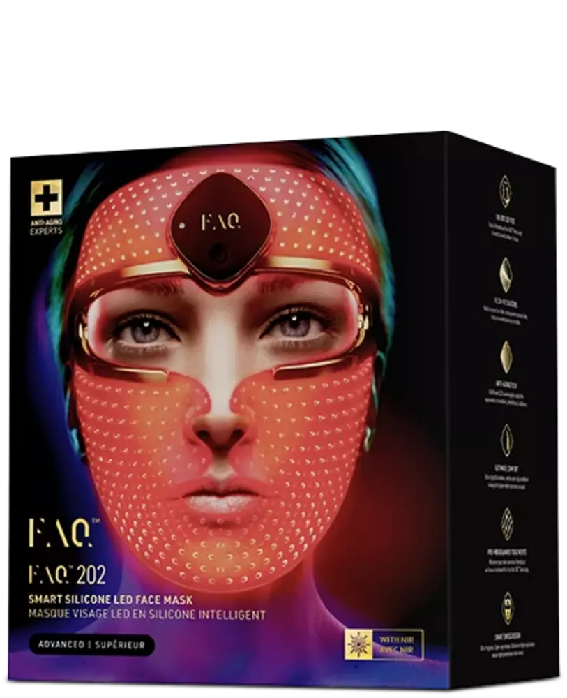 Side view of FAQ™ 202 LED Face Mask