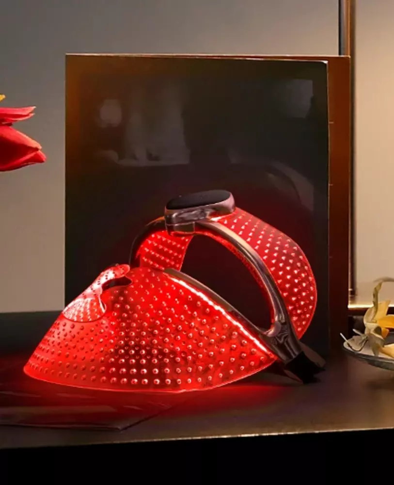 Side view of FAQ™ 202 LED Face Mask