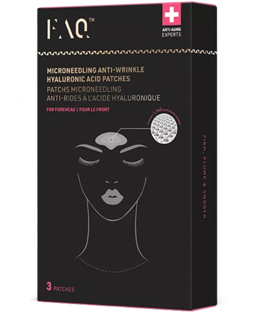 FAQ™ Microneedling Patches for Forehead