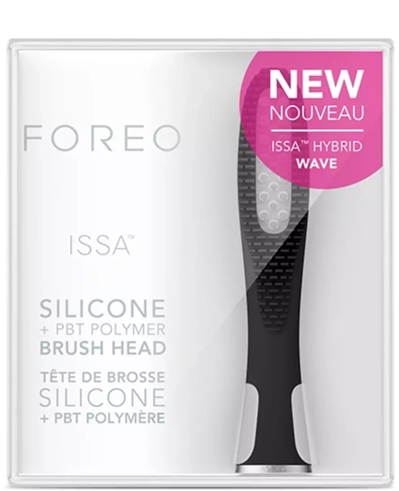 ISSA™ Hybrid Wave Replacement Brush Head Black-image-F0828