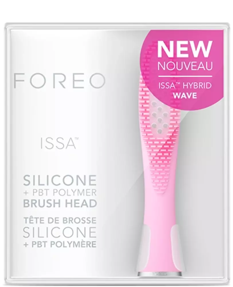 ISSA™ Hybrid Wave Replacement Brush Head Pearl Pink