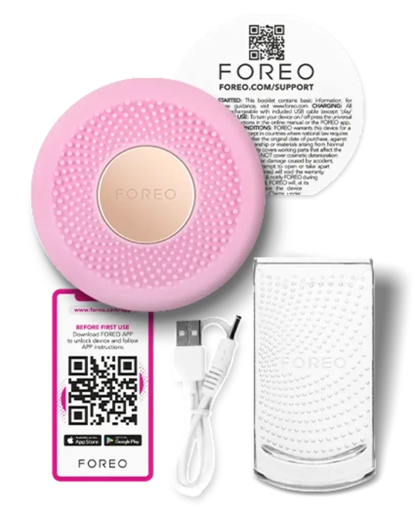 Side view of UFO™ mini Pearl Pink