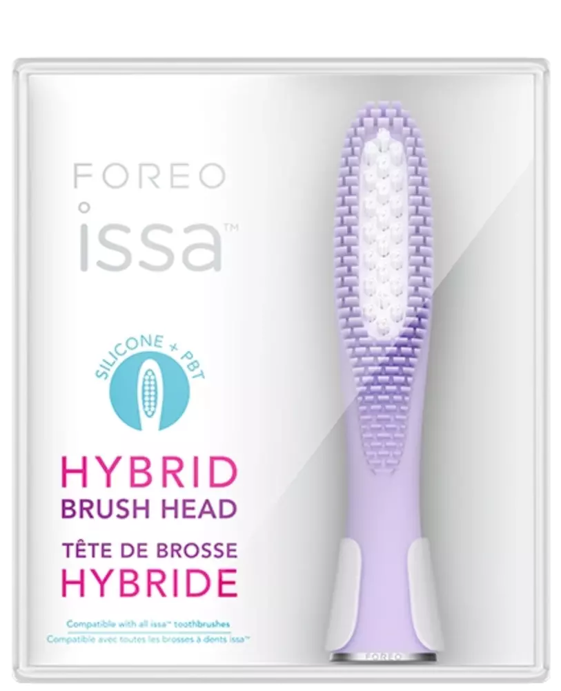 ISSA™ Hybrid Wave Replacement Brush Head Lavender-image-F3164