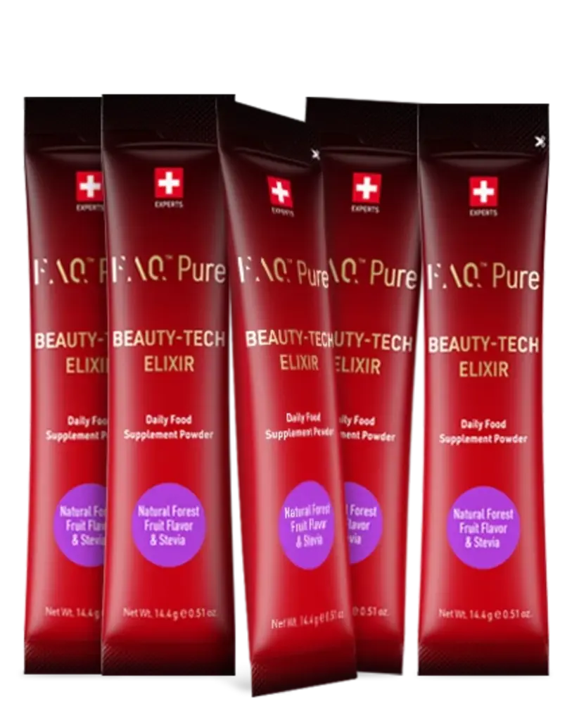 FAQ Pure Beauty-Tech Elixir Forest Fruit - Sachets x5 EU