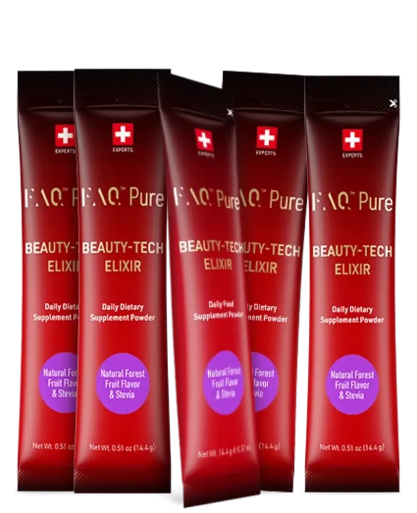 FAQ Pure Beauty-Tech Elixir Forest Fruit - Sachets x5 US