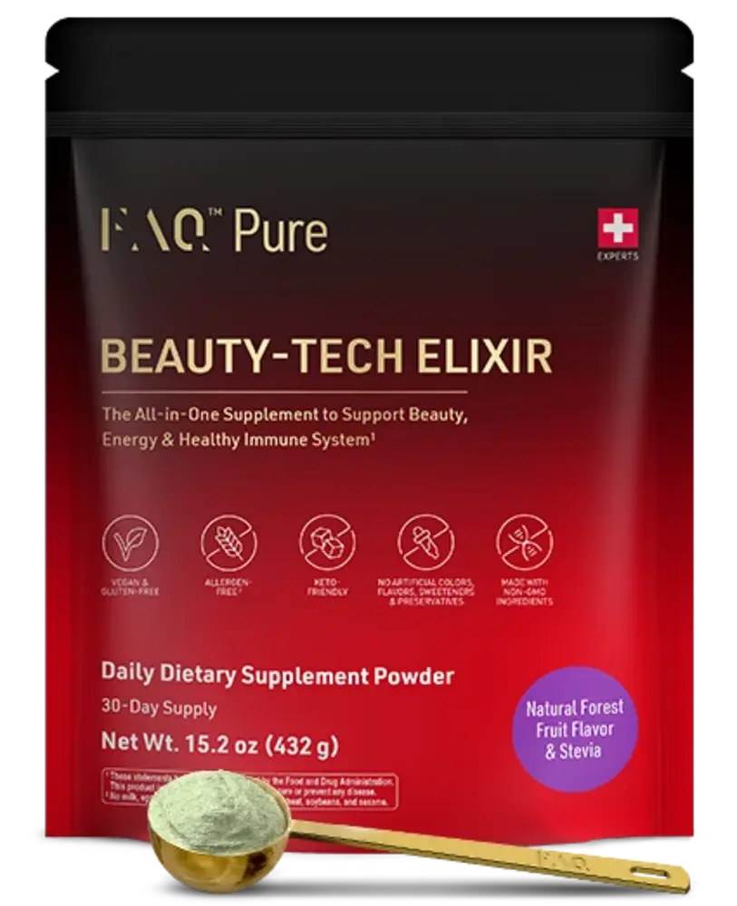 FAQ™ Pure Beauty-Tech Elixir Forest Fruit - Ziplock Pouch (one-time purchase) US