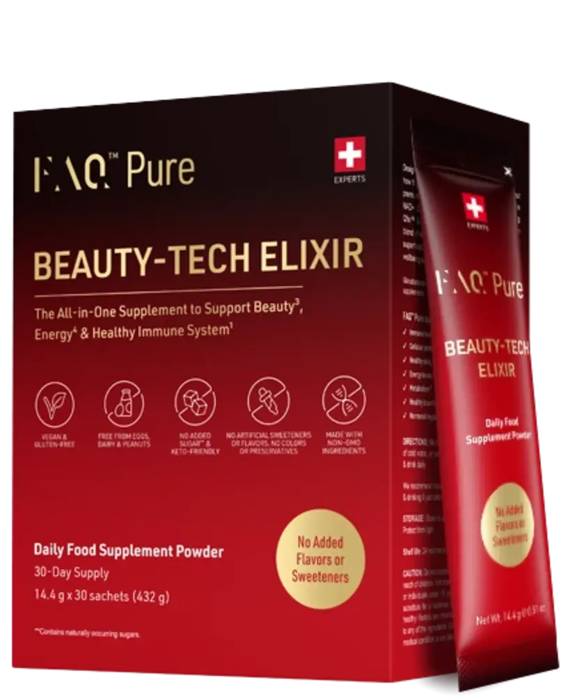 FAQ™ Pure Beauty-Tech Elixir - Sachets x30 (one-time purchase) EU