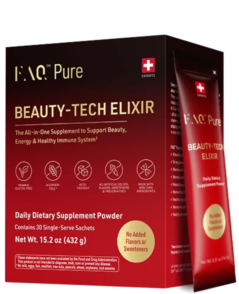 FAQ™ Pure Beauty-Tech Elixir - Sachets x30 (one-time purchase) US